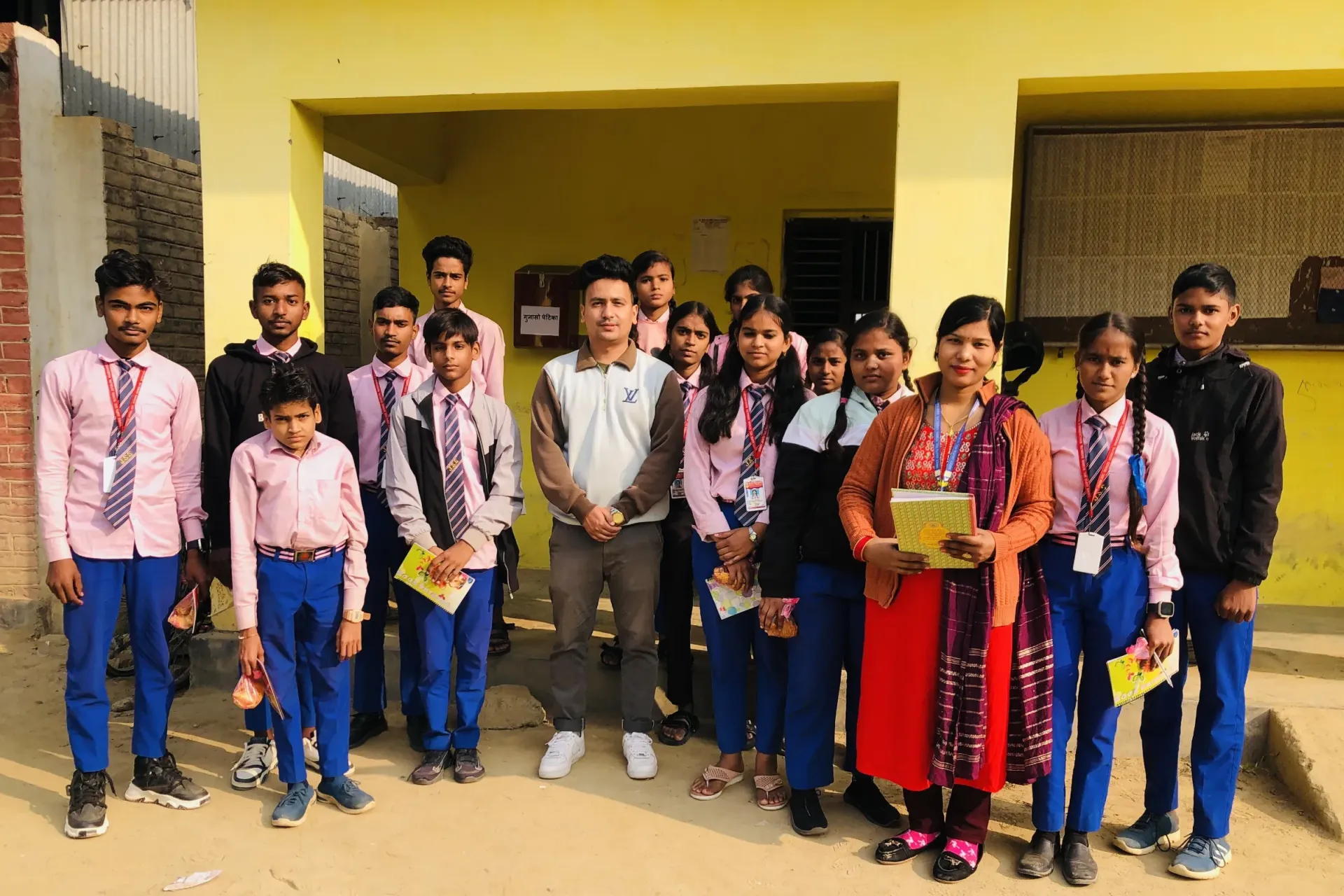 Group photo following a Child Club orientation on the effective use of CRM in schools in Lumbini Province, Nepal.