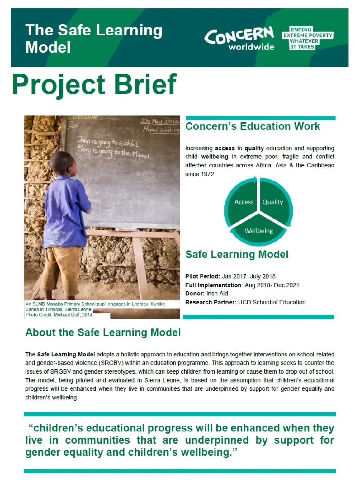 Safe Learning Model Cover